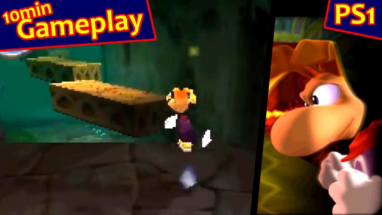 Rayman Rush ... (PS1) Gameplay