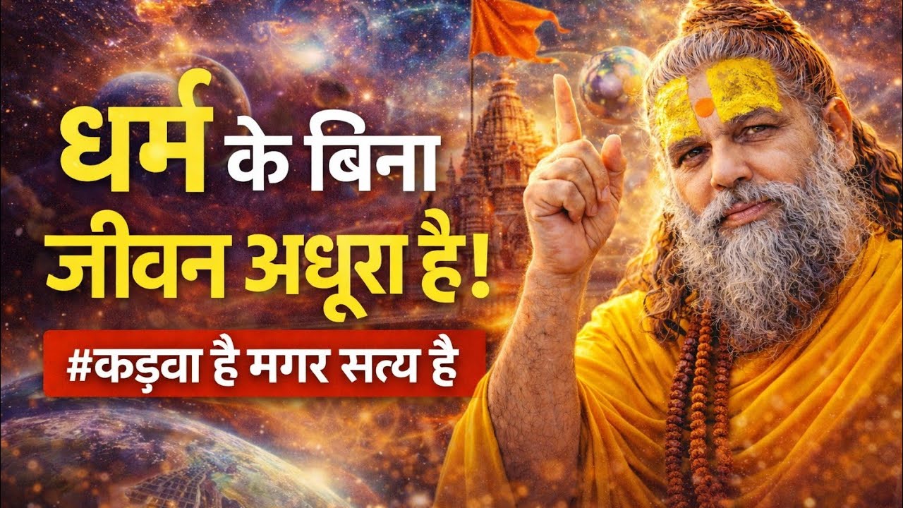 जब सब साथ छोड़ दें और मन टूट जाए, तो ये सुन लेना | धर्म के बिना जीवन अधूरा है | Premanand Ji Maharaj