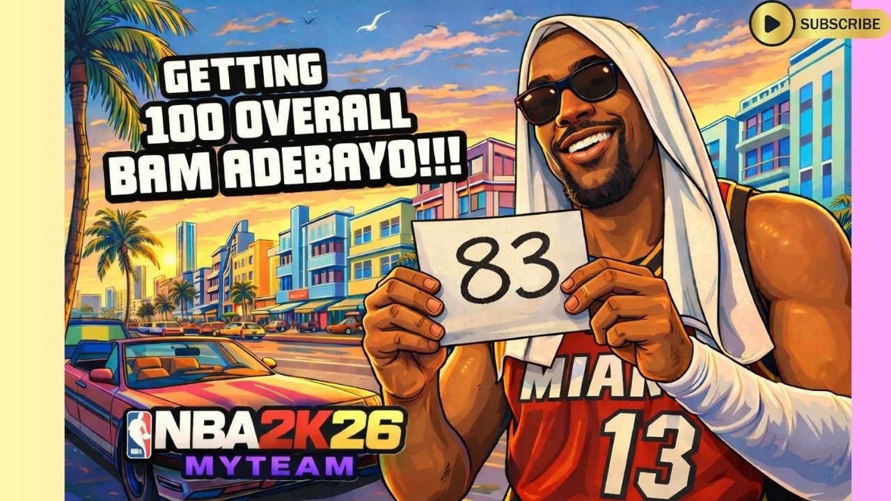 Получаю 💯% общий рейтинг, Бэм Адебайо!!! NBA 2K26 MyTEAM