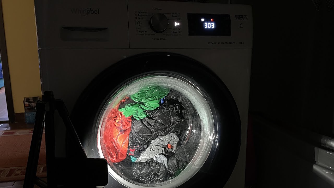 Whirlpool FreshCare+ 6th Sense - Eco 40-60 40°C  Overloaded Energy Label Cycle (Complete Cycle)