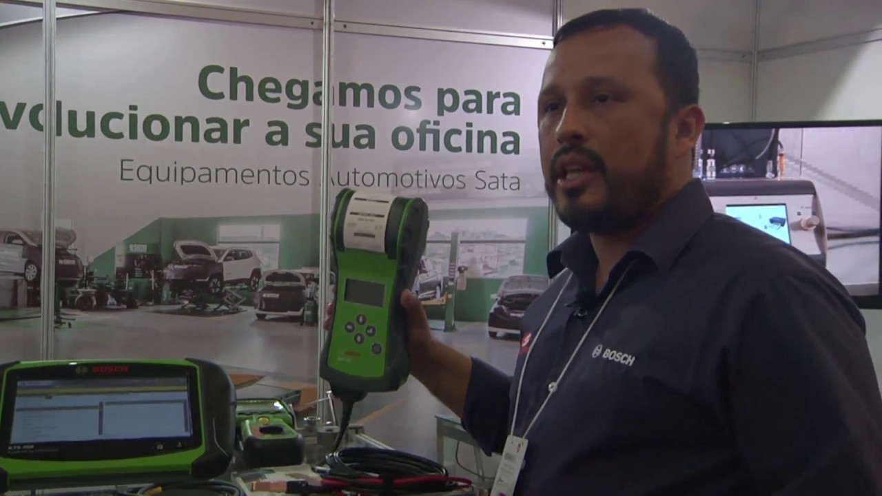 EQUIPAMENTOS DE TESTE BOSCH NA REPARASUL 2018