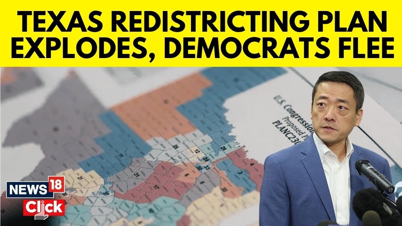 Texas Democrats Block GOP Redistricting Plan By Fleeing The State | US News | N18G