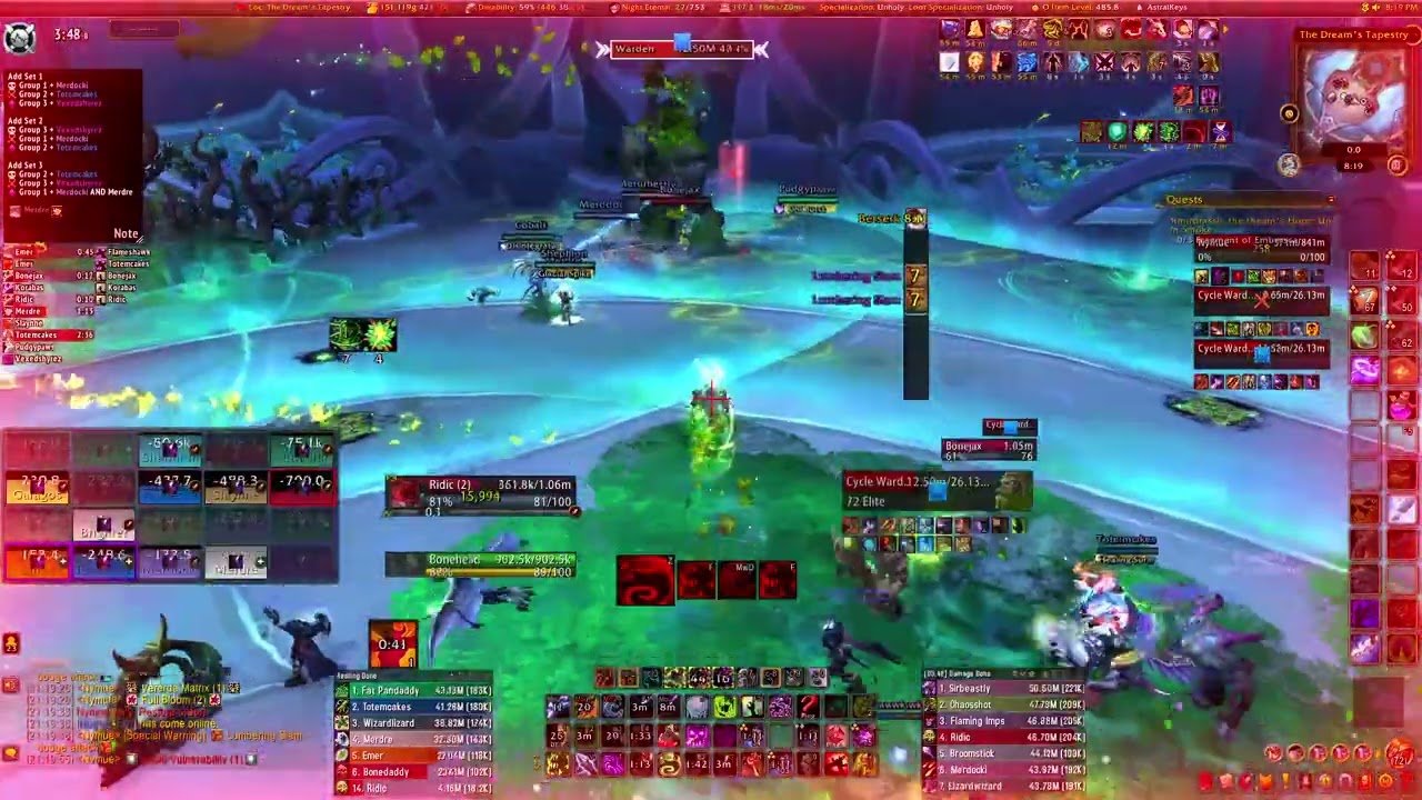 Night Eternal Mythic Nymue Unholy DK POV