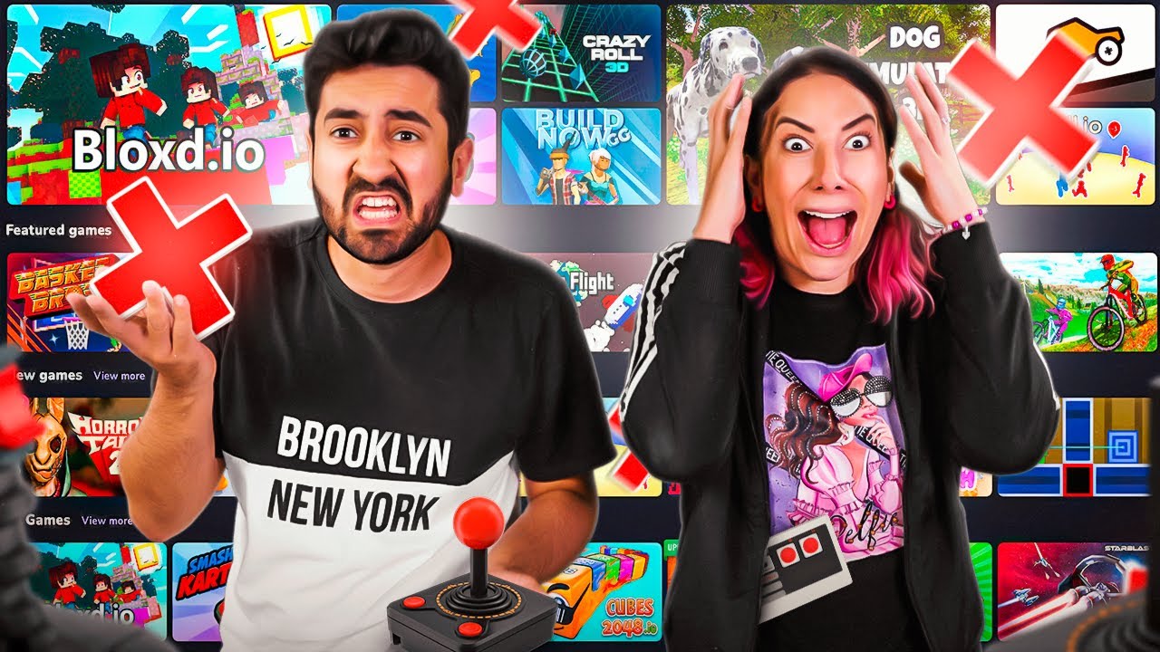 Testando os Jogos mais Estranhos da Internet no Crazy Games