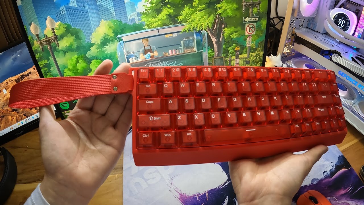 Teclado Magnetico Custo Beneficio Muito Apelão - Irok Mercury 68Pro