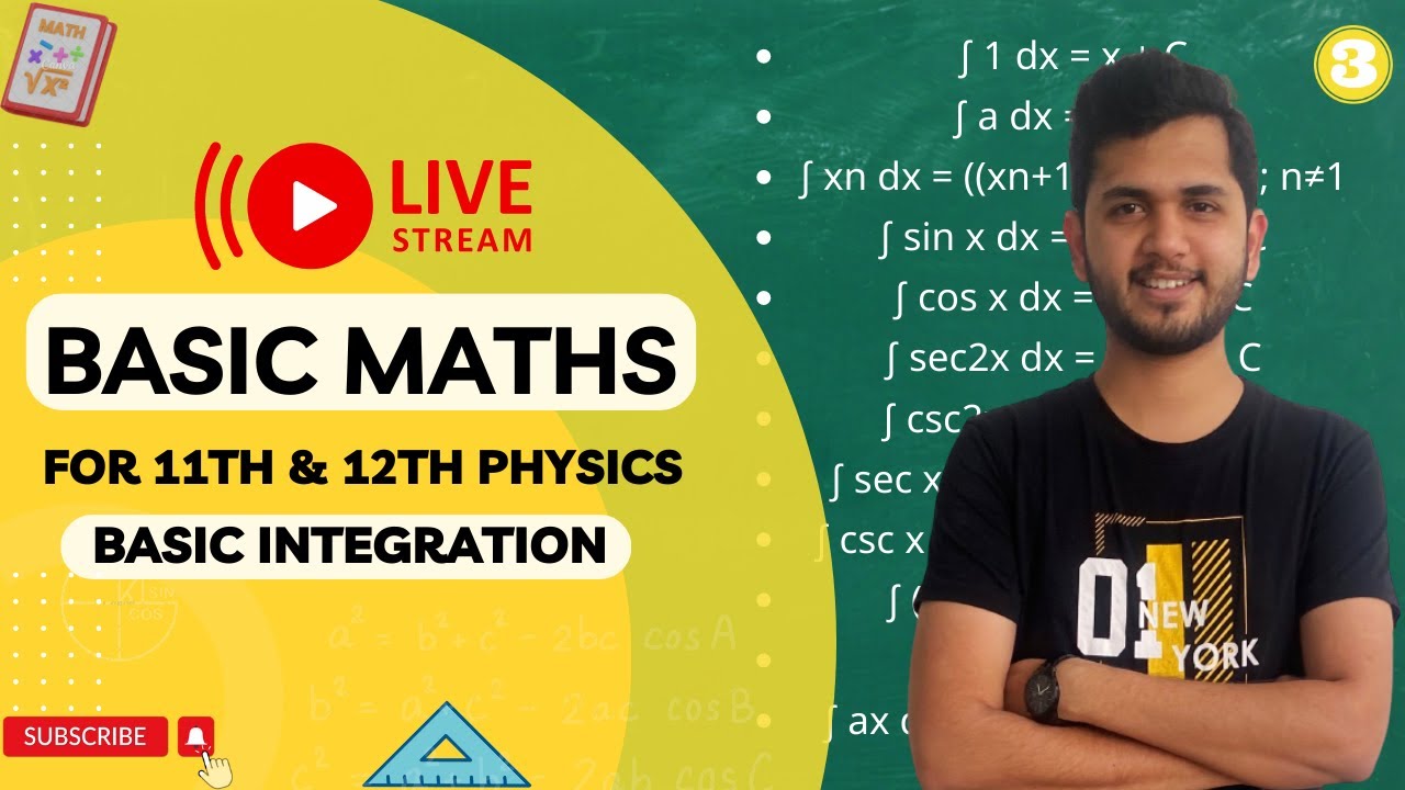 Basic Integration  In Physics by Nirwan Pawar