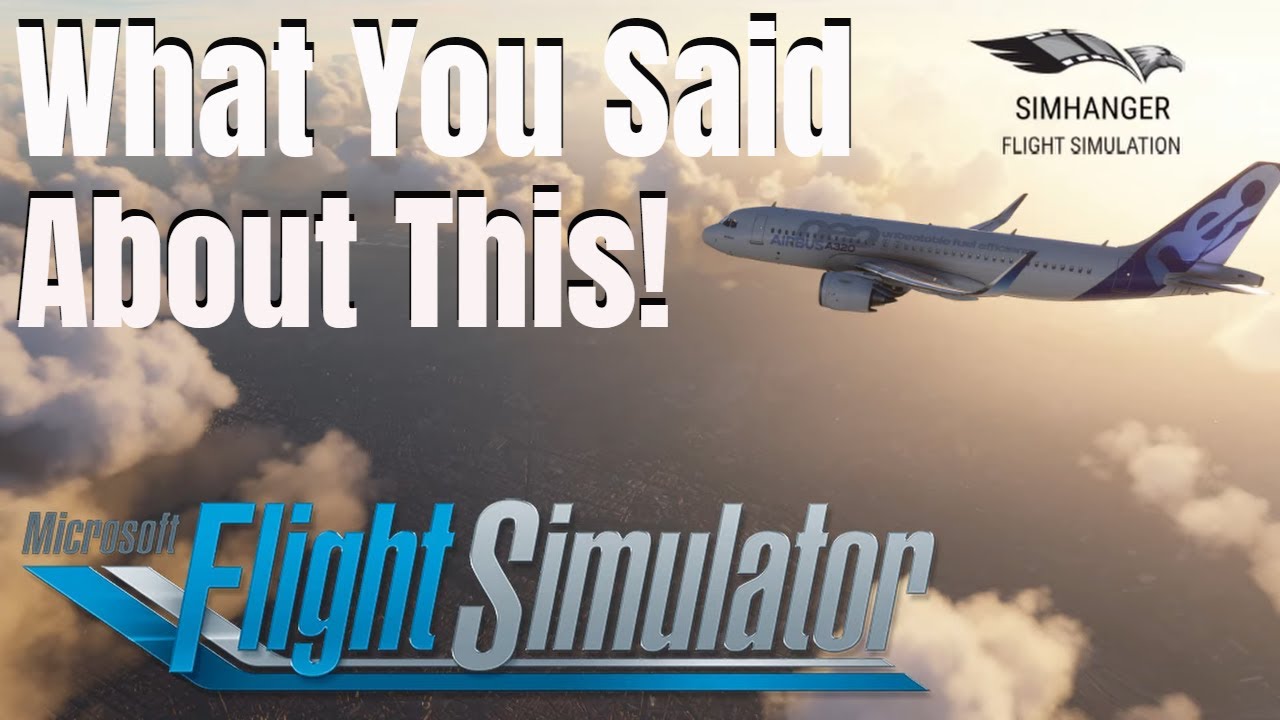 Microsoft Flight Simulator 2020 | What You Had To Say About This | Your Views & Opinions