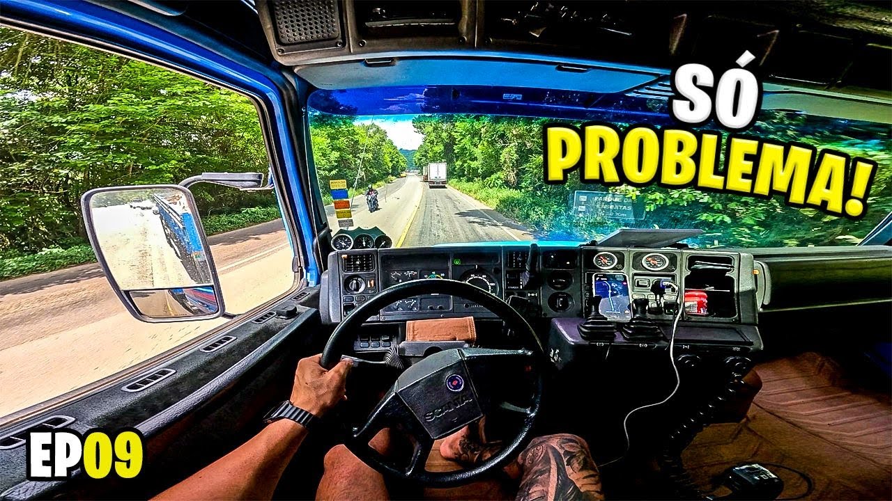 SAINDO CARREGADO E TIVE PROBLEMAS NO MEIO DA VIAGEM 😭 S&Oacute; PROBLEMA EP9