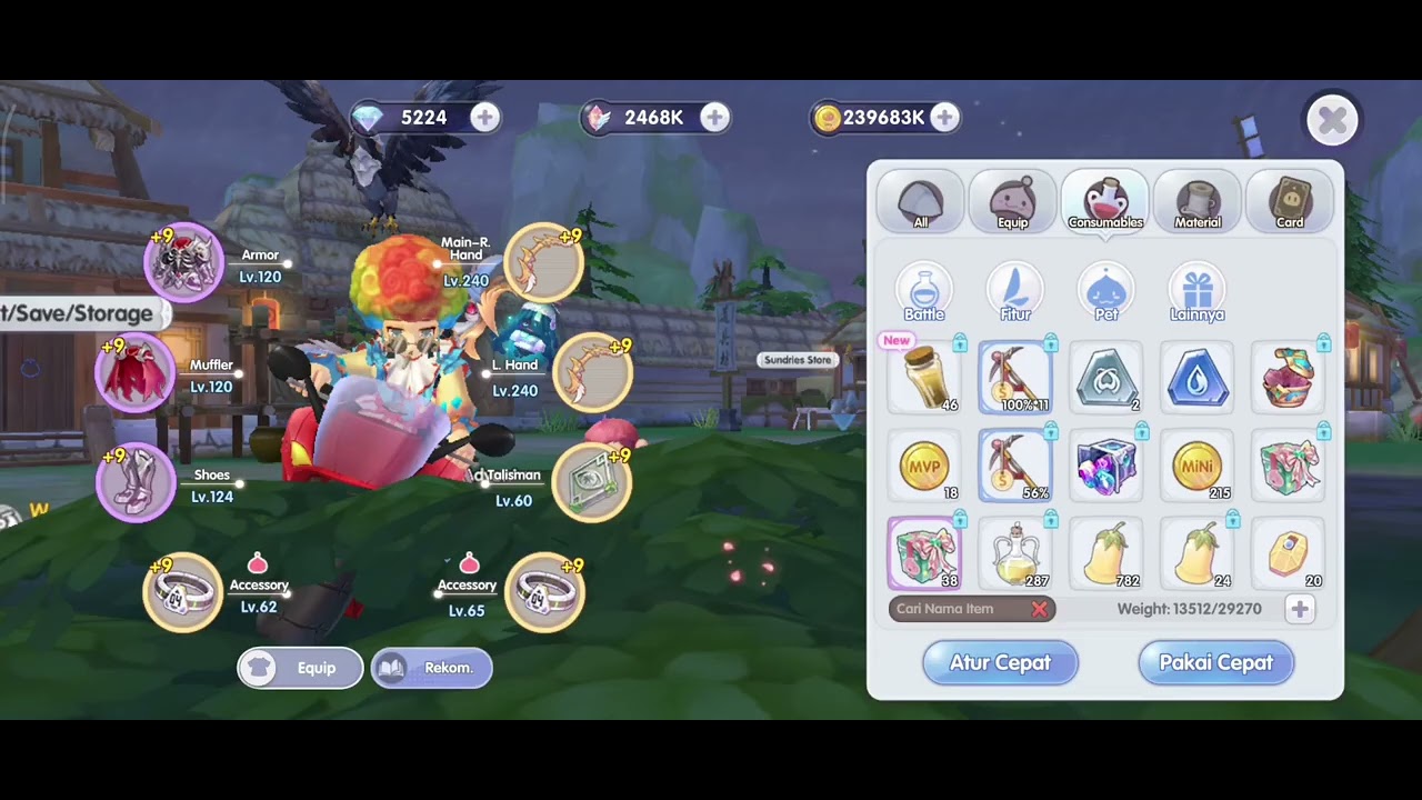 Evolve Pet  DF S  (Dragon Fly) - Ragnarok X Next Generation (ROX) 