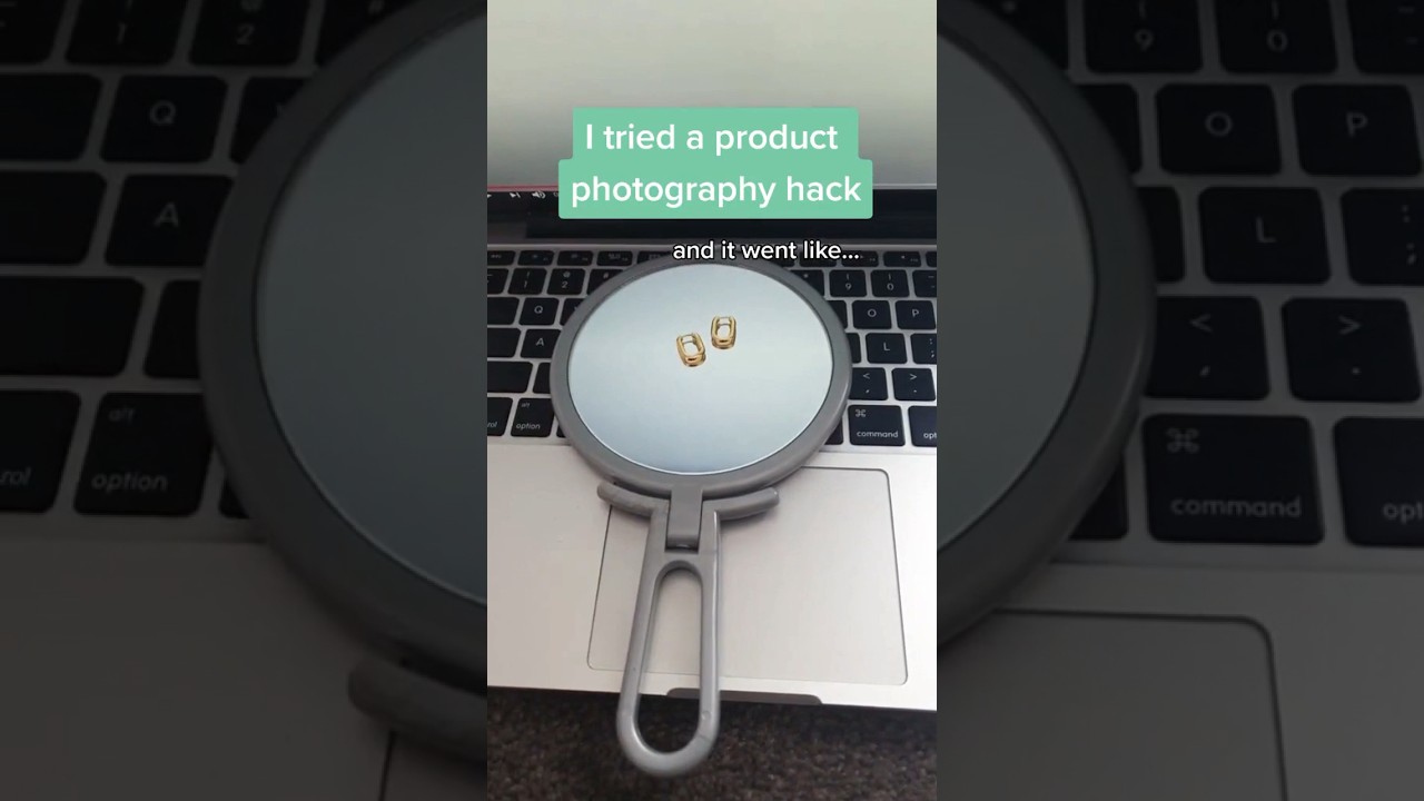 Jewelry Photography Hack U Have To Try! Results are at the end💡#hacks#jewelry#photography#shorts