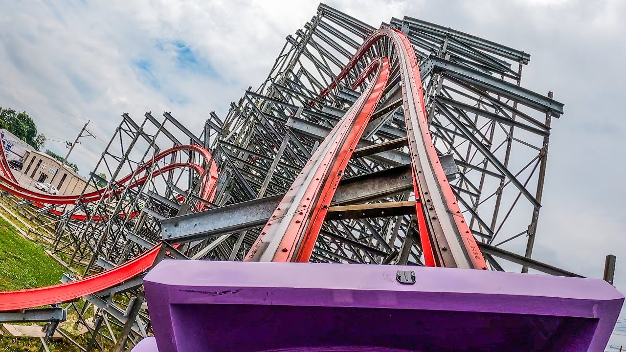 Storm Chaser POV 4K60 // Kentucky Kingdom, KY