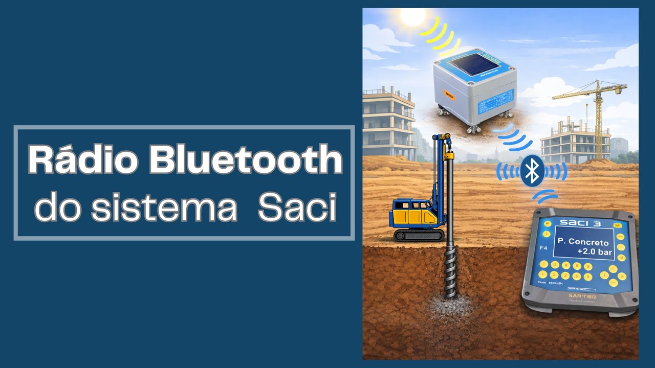 R&aacute;dio Bluetooth - Sistema de monitoramento Saci 3