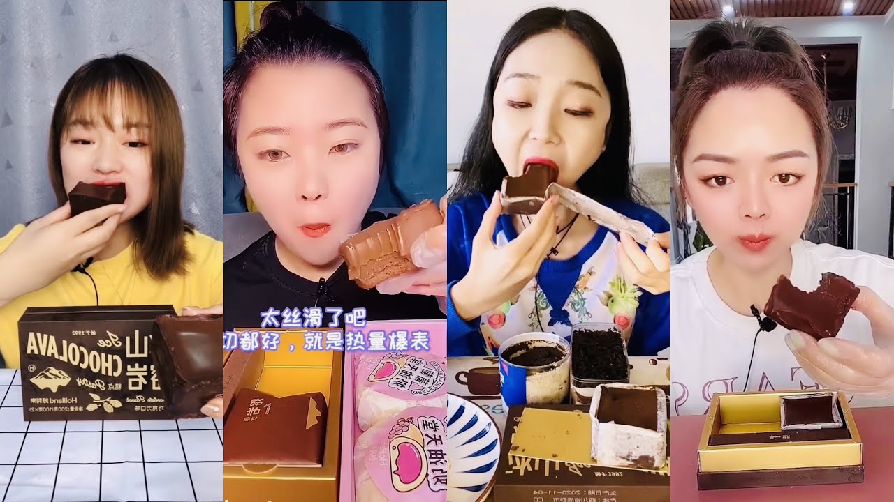 ASMR CHOCO LAVA DESSERTS Mukbang |먹방 | 饮食表演 | การแสดงการกิน| 食事ショー |Eating sounds