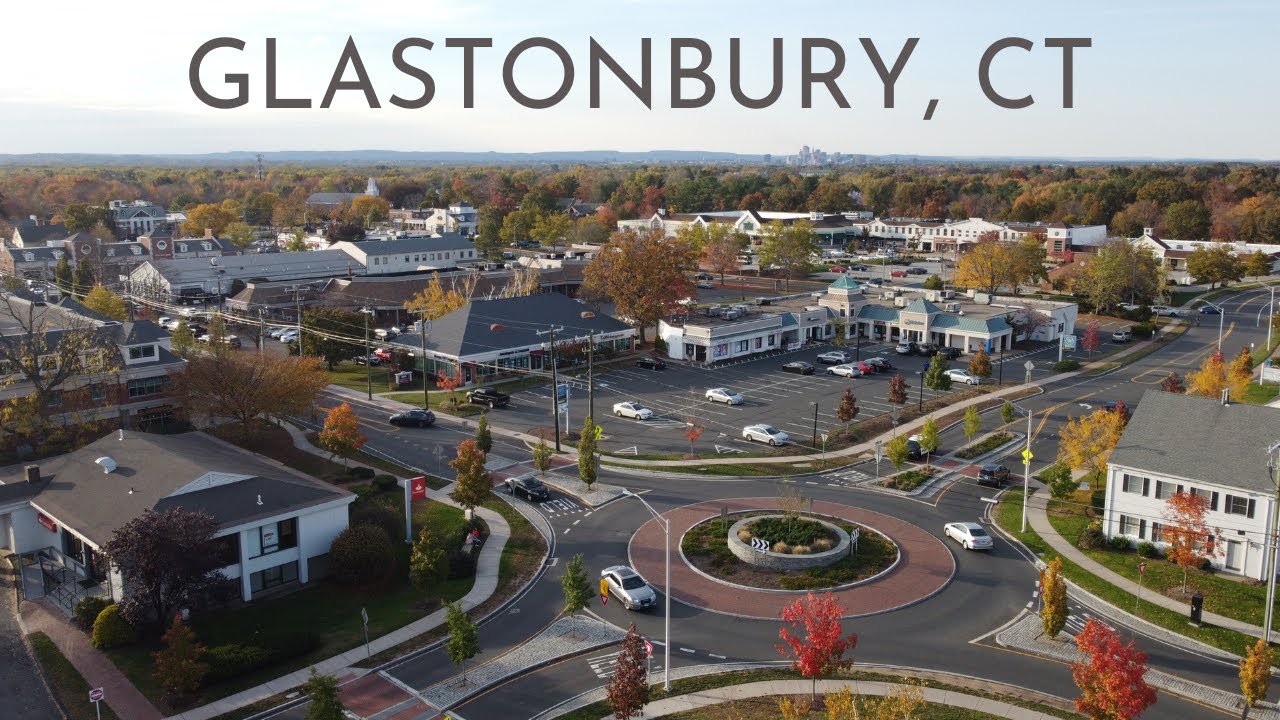 Glastonbury, Connecticut - Fall Drone Tour