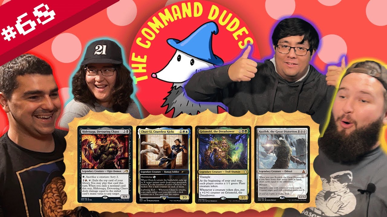 A Well Known Liar? | Hidetsugu vs Chun Li vs Grismold vs Kozilek | The Dudes #68 | mtg edh gameplay