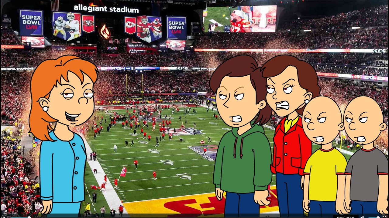 Rosie Misbehaves At The Super Bowl LIX/Grounded