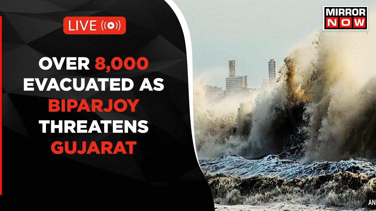Cyclone Biparjoy News Live | IMD Issues Orange Alert For Gujarat Districts Amid Evacuation Process