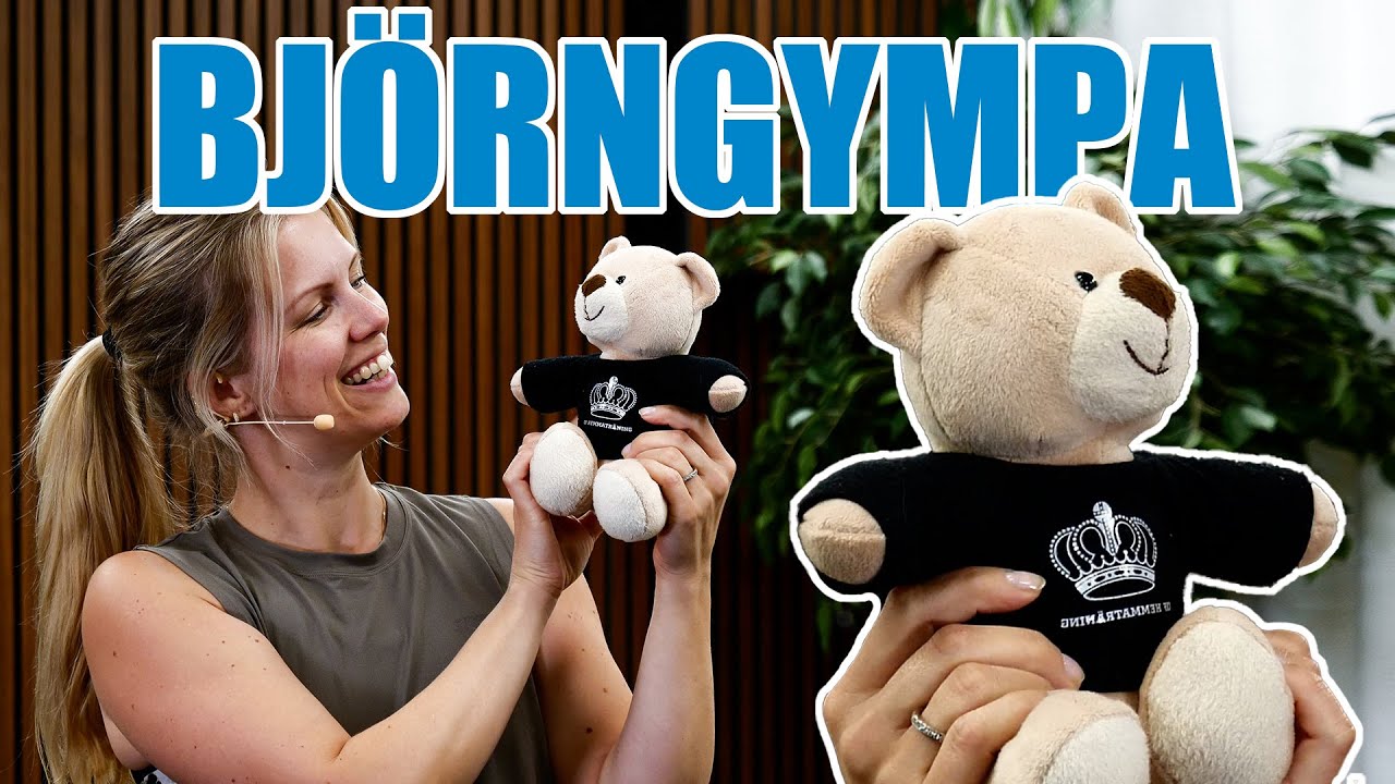 BJÖRNGYMPA med Peppis och Sandra för hela familjen [2-8 ÅR]