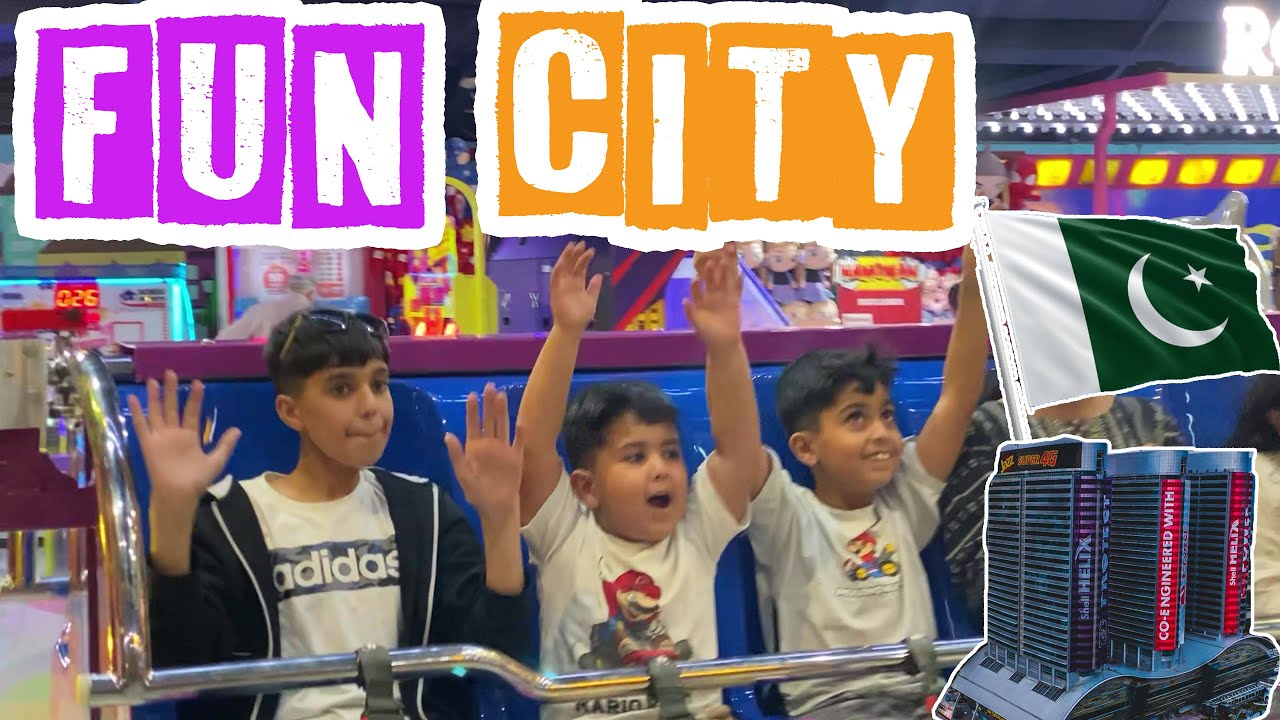 Fun City in Centaurus Mall, Islamabad (DAY 5 - Pakistan Vlogs)