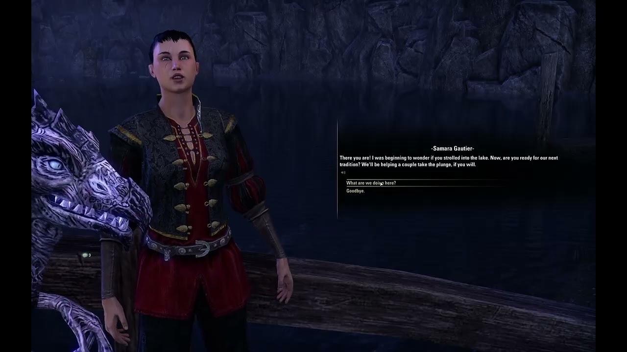 Elder Scrolls Online - second take on Hearts Week quest A Toast to Malcontents - part 1
