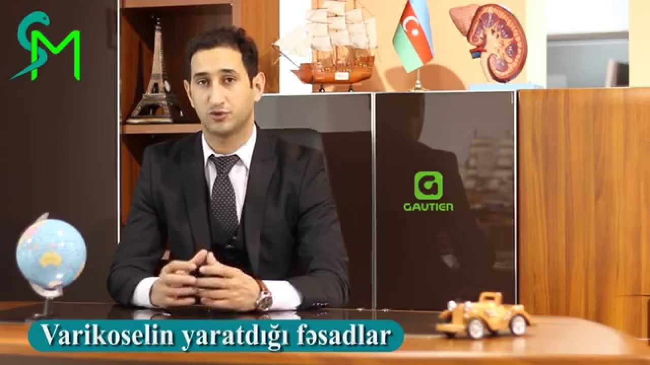 Varikosel damar genişlənməsi hansı fəsadlar yaradır? Dr Seymur izah edir, Uroloq/Androloq (2015)