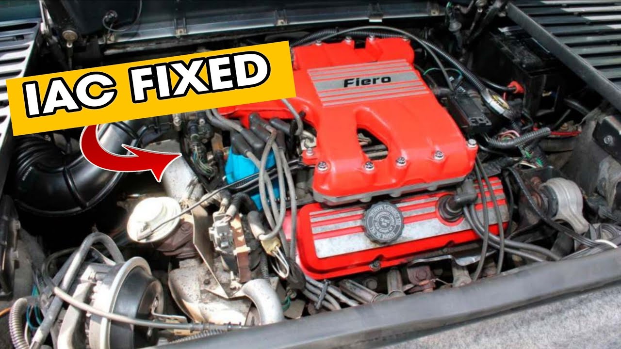 How To Change Out An IAC Valve On Your Fiero GT