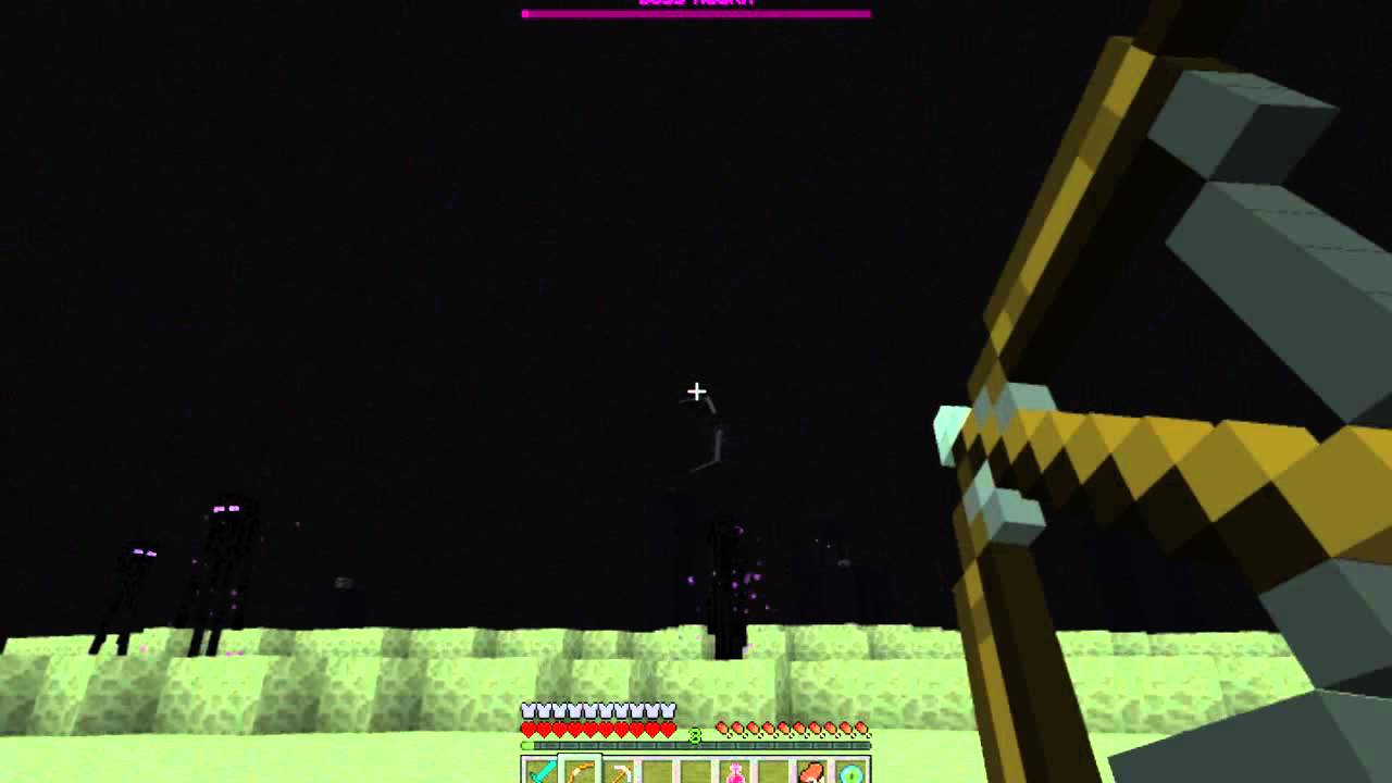 Zerando minecraft no modo hardcore