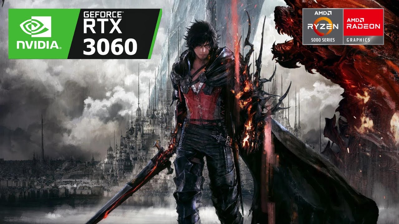 Final Fantasy XVI en RTX 3060 y Ryzen 5 5500 | 1080P con DLSS: Rendimiento Épico 🚀