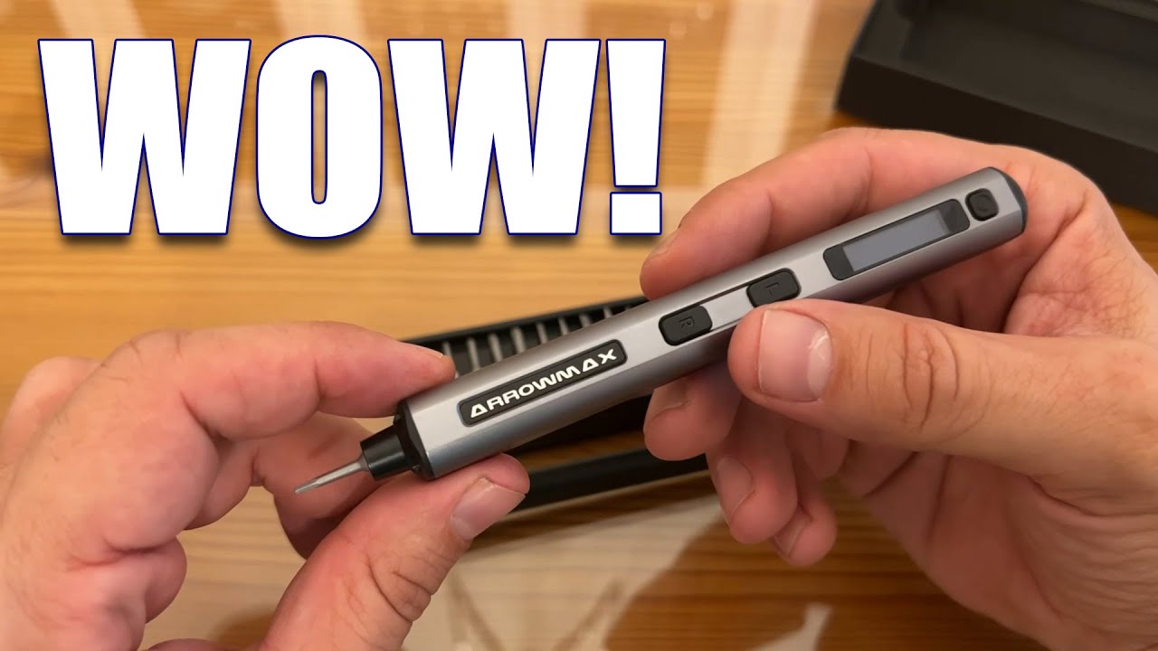 Electric Screwdriver- AM ARROWMAX Cordless Precision Screwdriver Set, Save Up to 20%, Fall Prime Day