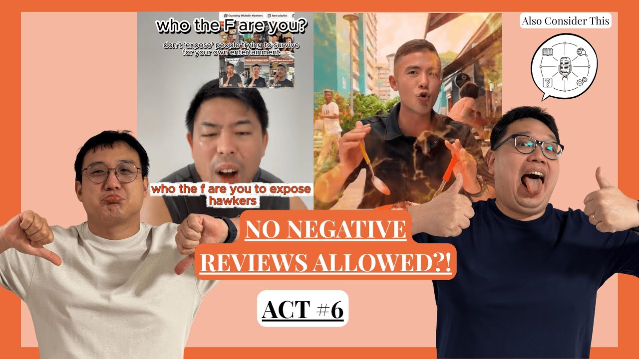 SHUT UP or SPEAK UP? Should Hawkers Be Up for Opinion and Review? - ACT #6