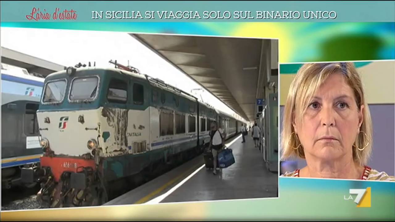 In Sicilia si viaggia solo sul binario unico