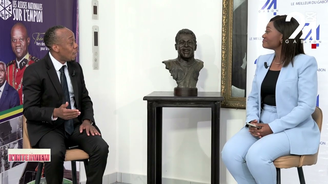 L'INTERVIEW DE GABON 24 - ASSISES SUR L'EMPLOI - ANICET EDZANG DIRECTEUR GÉNÉRAL PNPE