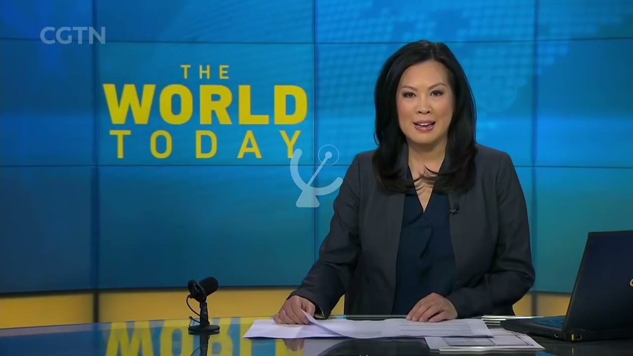 CGTN: Intro Outro The World Today 2016 LIVE from America (2022/07/29)