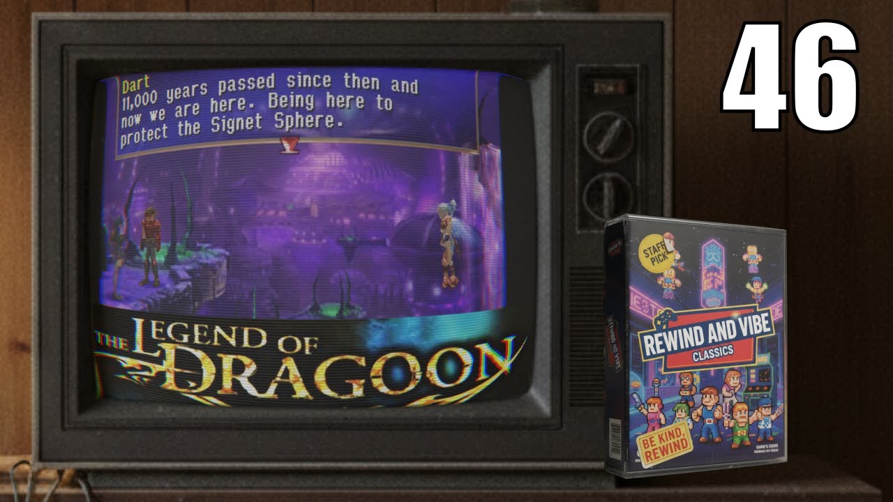 The Legend of Dragoon - Episode 46 - Rewind and Vibe Classics  #ps1gameplay #jrpg #squareenix