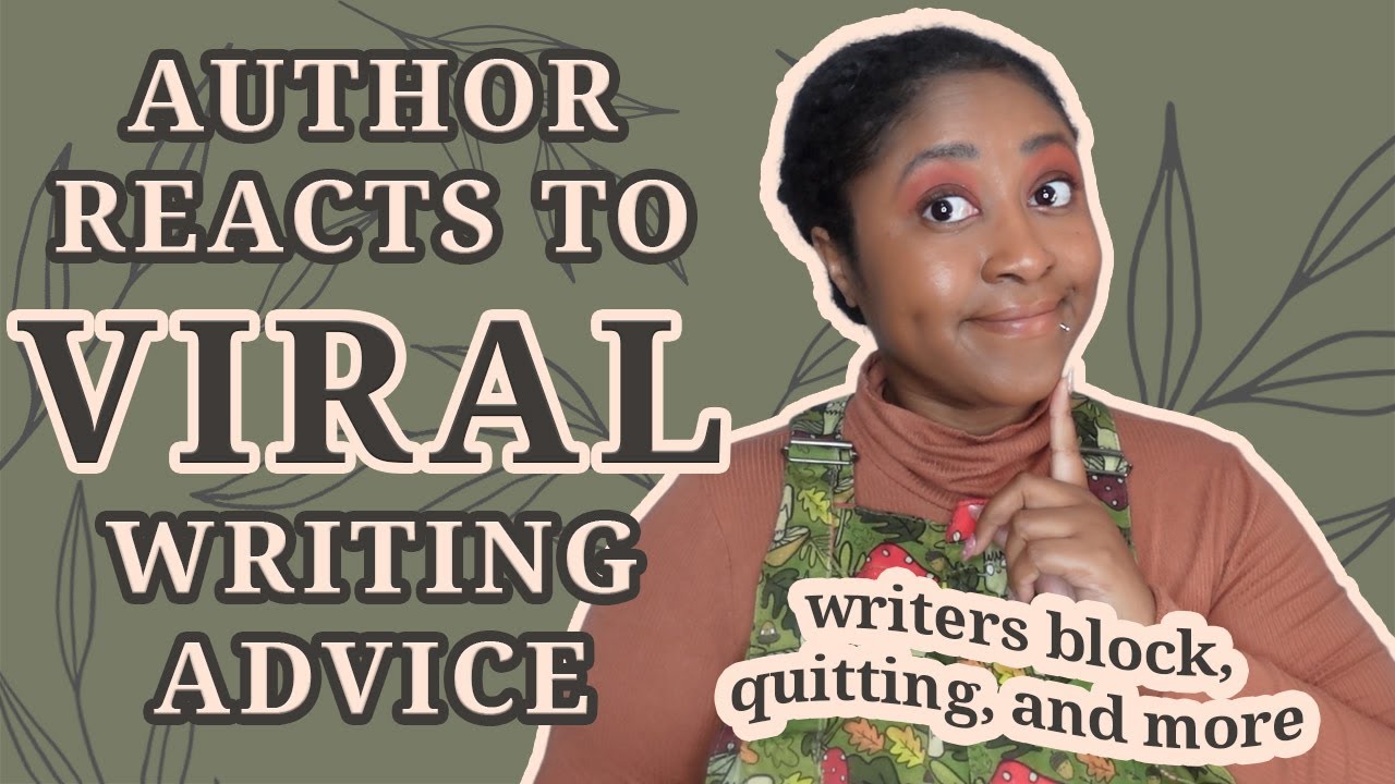 Author Reacts to Viral Writing Advice