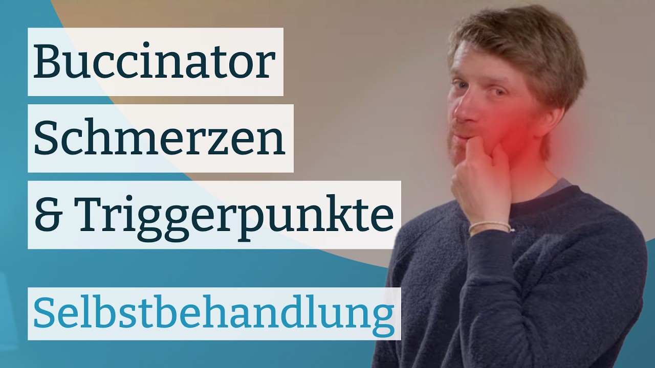 Buccinator Schmerzen und Triggerpunkte selbst behandeln