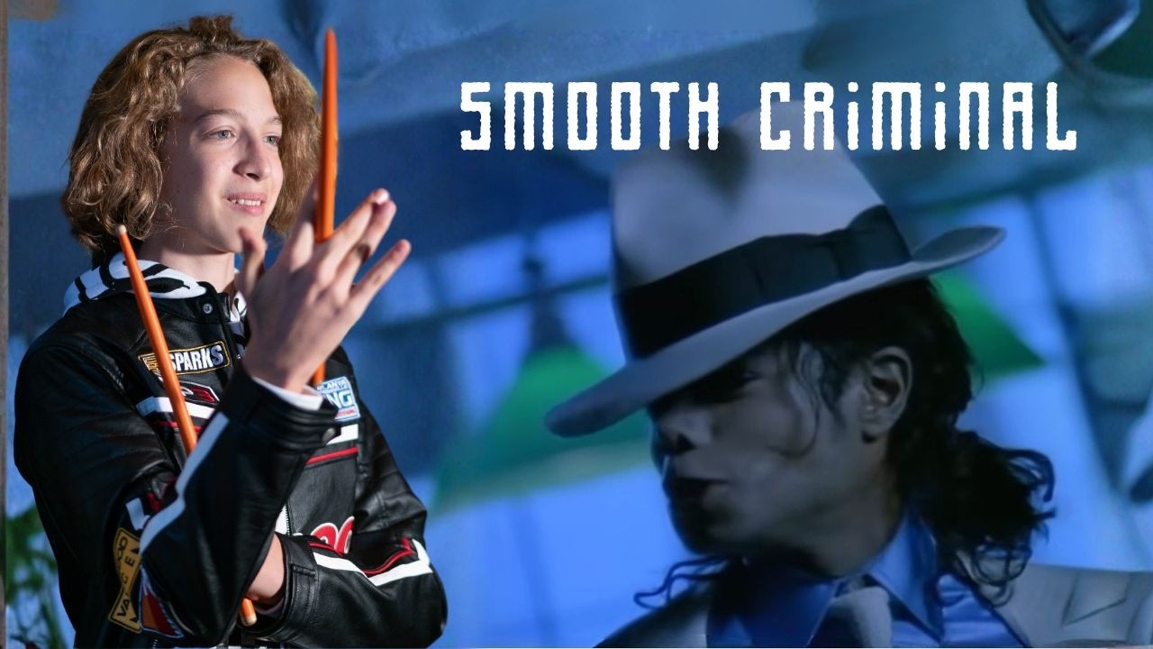 Michael Jackson – Smooth Criminal | Epic Nu Metal Drum Cover 🤘 Lory11