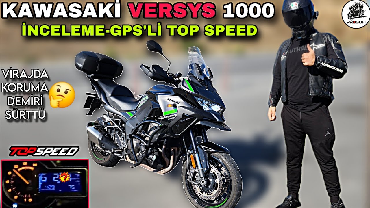 AKILLARI ALIR !.. 2024 KAWASAKİ VERSYS 1000 İNCELEME VE TOP SPEED & 4 SİLİNDİRLİ 1043cc VE ÇOK BÜYÜK