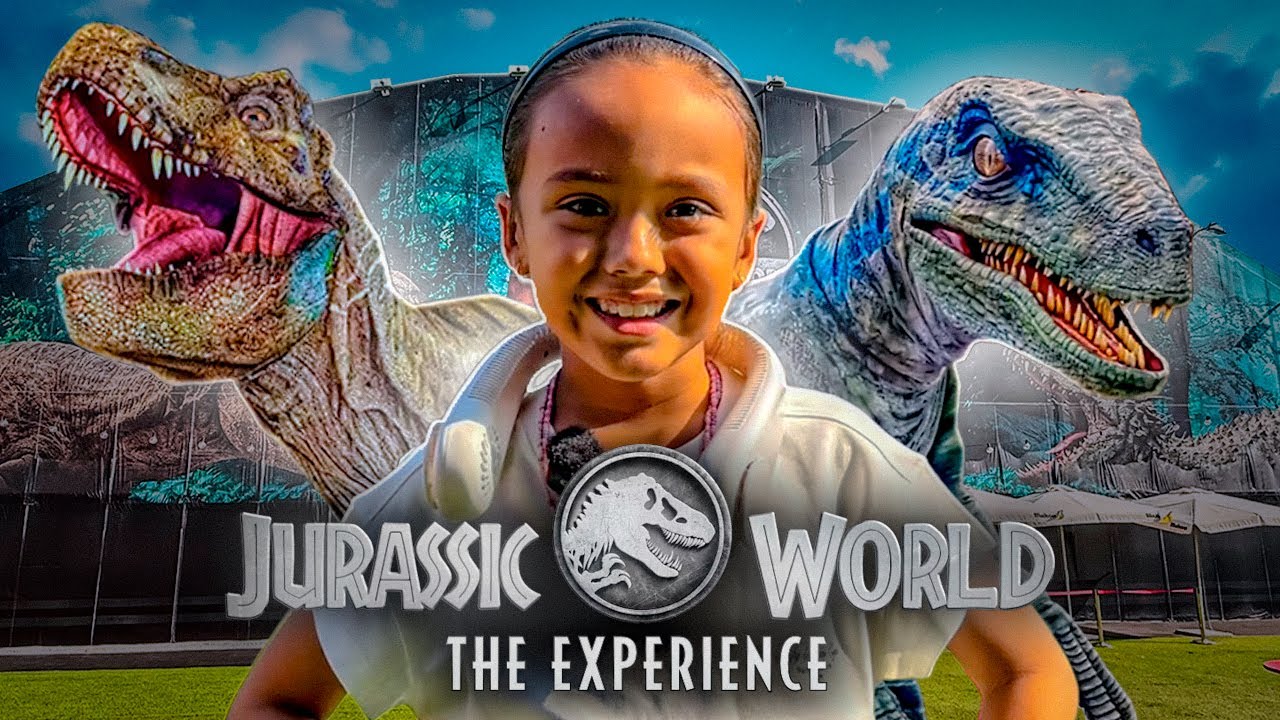 😱 Así fue entrar a Jurassic World 🦖 ¡INCREÍBLE!