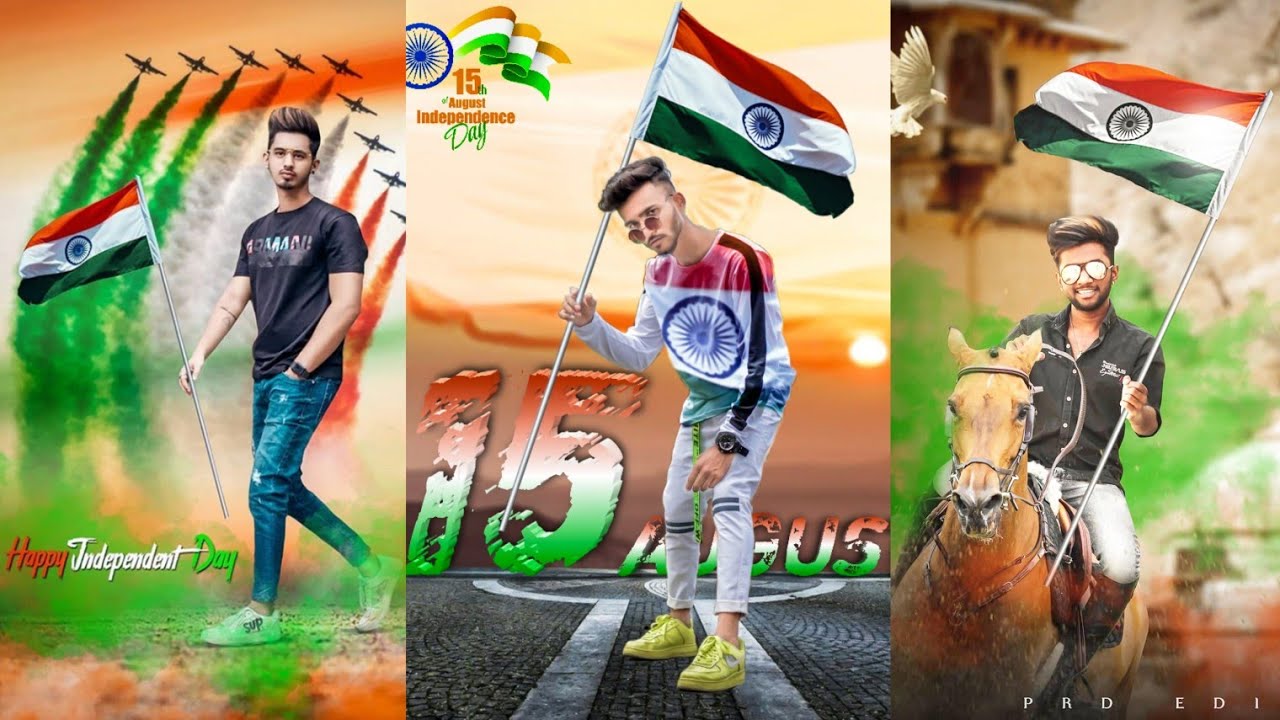 15 August Photo Editing | Picsart  happy Independence Day Photo Editing