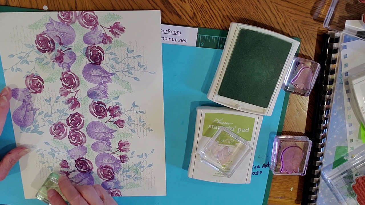 How to make your own background paper