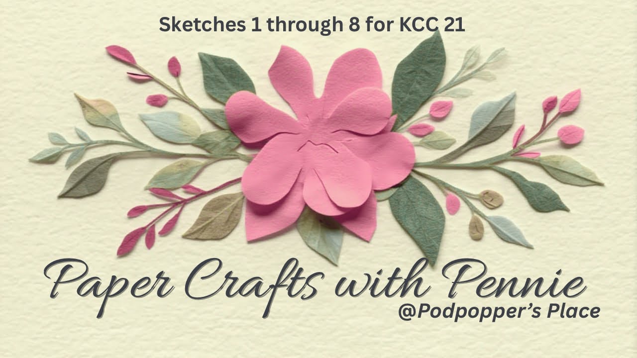 Card sketches 1-8 for KCC21