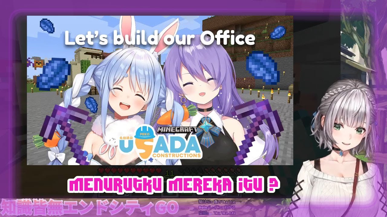 [ Hololive sub indo ] Reaksi noel soal hubungan Pekora dan Moona