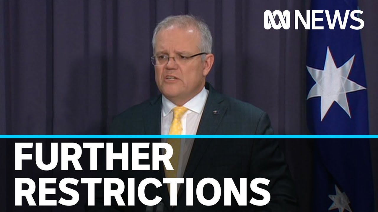 Overseas travel banned, funerals limited to 10 as PM issues new coronavirus guidelines | ABC News