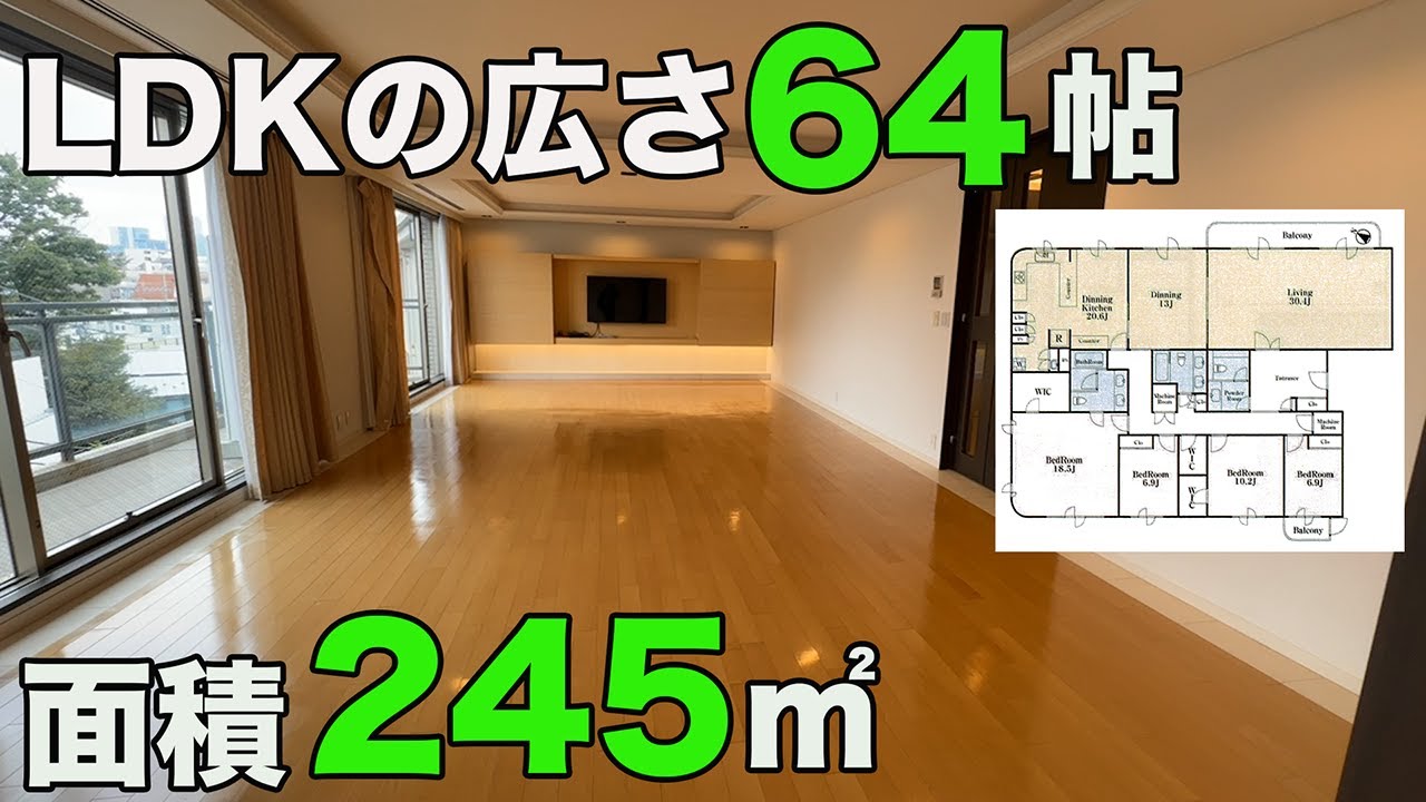 #336【高級物件】リビングでフットサルができる？驚愕の広さの物件を内見！