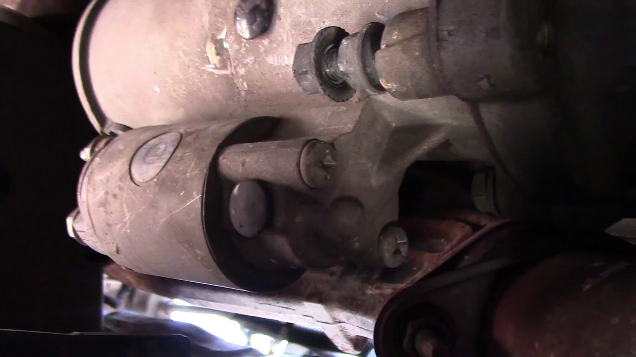 Como Cambiar El Motor De Arranque o Marcha en una Ford 2006 F150 4.6