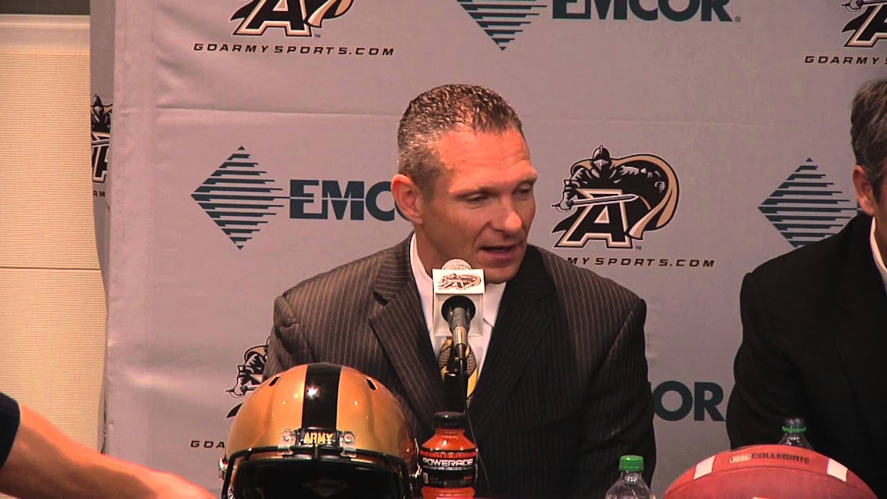 Press Conference: Army introduces Jeff Monken as 37th football coach