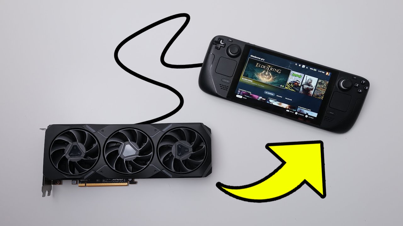 Podłączyłem GPU do Steam Deck'a