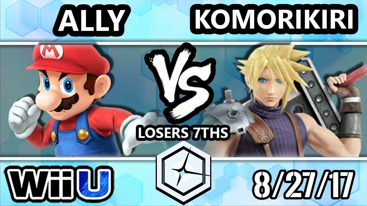 Shine 2017 Smash 4 - C9 | Ally (Mario) vs 2GG | Komorikiri (Cloud) - WiiU L7