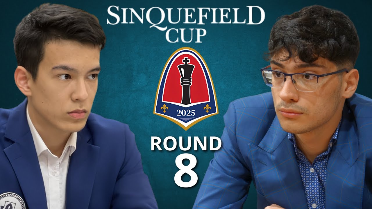 Nodirbek Abdusattorov vs Alireza Firouzja | Sinquefield Cup 2025 | Round 8